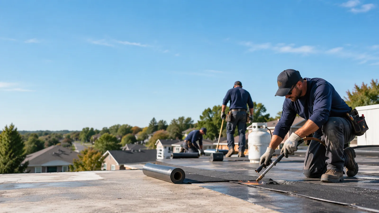 Flat Roof Leak Repair providers in Harper, KS